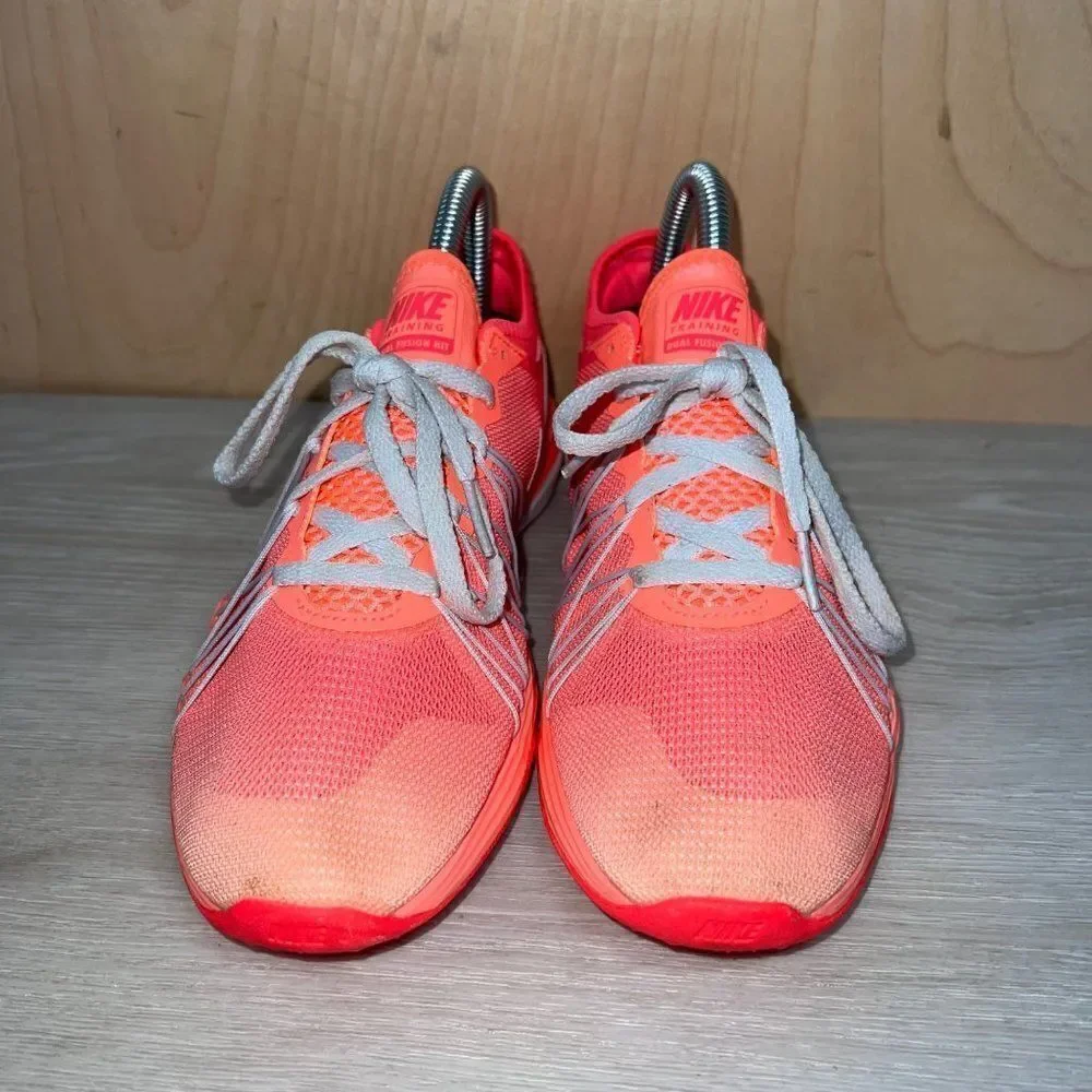 Nike Running Dual Fusion TR‎ HIT Racer Pink/ White 898469-600 Women's 6.5